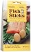 Bounty Bites Fish Sticks, Salmon, 1.5-Ounce Pouches (Pack of 6)
