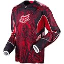 Fox Racing Platinum Latinese Men's Off-Road Motorcycle Jersey - Color: Black/Red, Size: 2X-Large