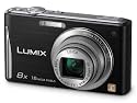 Panasonic Lumix FS35 Digital Camera - Black (16.1MP, 8x Optical Zoom) 2.7 inch LCD