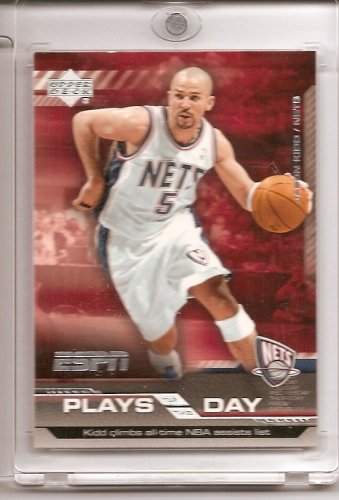 Cheap 2005 /06 Upper Deck ESPN Jason Kidd "Plays of the Day" Basketball Card - Mint Condition- Shipped In Protective Screwdown Case !