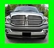 2003-2009 DODGE RAM CHROME GRILLE GRILL KIT 2004 2005 2006 2007 2008 03 04 05 06 07 08 09 1500 2500 3500 LARAMIE SLT ST BIG HORN SRT-8 SRT8