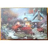 Thomas Kinkade Painter of Light Evening at Swanbrooke Cottage Stationery set