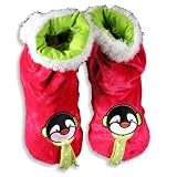 Cozy Cuties by Ganz - Girls Slippers, Red