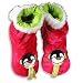 Cozy Cuties by Ganz - Girls Slippers, Red Image