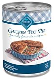 Blue Buffalo Family Favorite Canned Dog Food, Chicken Pot Pie (Pack of 12 12.5-Ounce Cans)