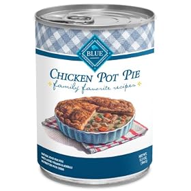Blue Buffalo Family Favorite Canned Dog Food, Chicken Pot Pie (Pack of 12 12.5-Ounce Cans)