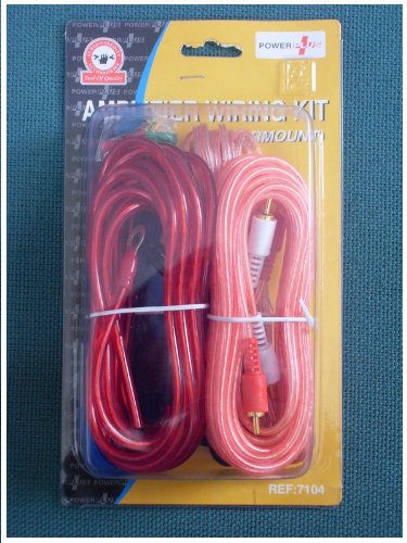 Rearmount Amplifier Wiring Kit for Car Speaker Amplifier Amp Wiring Fitting Kit