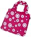 Reisenthel Mini Maxi Reusable Shopper Tote - Bubbles Hot Berry
