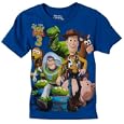 Kids Headquarters - Licensed Apparel Boys 2-7 Toy Story Blue Tee