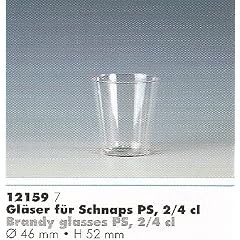 1 SET 120 Schnapsgl�ser Kunststoff Geburtstag Hochzeit