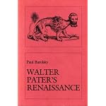 Walter Pater's Renaissance book cover