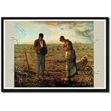 Framed Art Poster 20x30, The Angelus by 