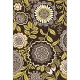 Amy Butler Lacework Brown Wool Rug