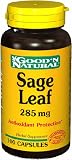 Sage Leaf 100 Caps, 285 Mg - Good'n Natural