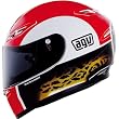 AGV GP-TECH MARCO SIMONCELLI MOTORCYCLE FULL-FACE STREET/RACE HELMET RED/WHT 3XL