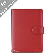 Acase(TM) Kindle Touch Leather Case (Red) for 4th Generation 6" Kindle Touch Wi-Fi/3G w/o Keyboard