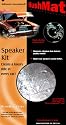 HushMat 10110 Ultra Black Foil Speaker Kit with Damping Pad - 4 Piece