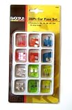 Review Blackspur  / 36 car fuse set 5, 10, 15, 20, 25 and 30 amp