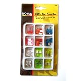 36 car fuse set 5, 10, 15, 20, 25 and 30 amp