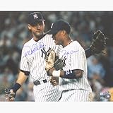 Derek Jeter and Robinson Cano Autographed 