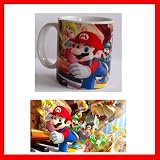 SUPER MARIO: & Characters Printed Coffee Tea Mug NEW