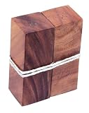 Pacific Merchants Acaciaware Square Salt and Pepper Set