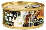 Taste of the Wild Canned Cat Food, Rocky Mountain Feline Formula with Roasted Venison and Smoked Salmon Formula (Pack of 24, 3 Ounce Cans)