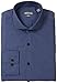 Kenneth Cole Reaction Men's Slim Fit Navy Mini Check with White Stripe