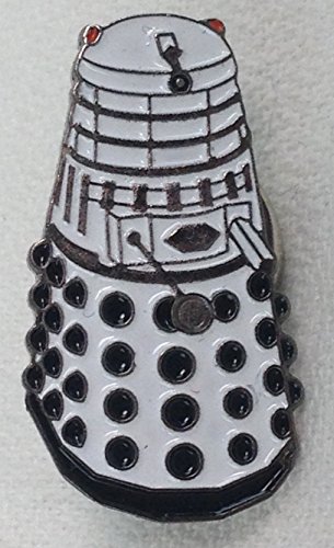 Doctor Who White Dalek Pin