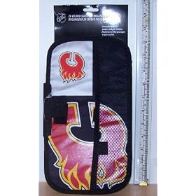 NHL Calgary Flames 20 CD/DVD Sun Visor Organizer