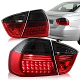 2005 - 2008 BMW E90 3 Series Sedan LED Smoke Housing & Red Smoke Lens LED Tail... by HK5