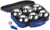  : Schildkr&ouml;t 970011 Boule / Boccia / Pentanque Set, silber / blau