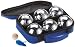 Schildkröt 970011 Boule / Boccia / Pentanque Set, silber / blau