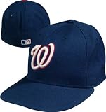 Washington Nationals Navy Road Authentic On-Field Fitted Hat