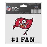 TAMPA BAY BUCCANEERS 3"X4" ULTRA DECAL WINDOW CLING
