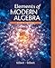 Elements of Modern Algebra
