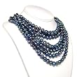 HinsonGayle DIVA Collection Ultra-Luster Black Baroque Cultured Pearl Necklace