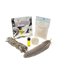 Home: -:- Home Cleansing & Blessing Kit -:- Includes Fresh California White Sage Smudge Stick - Windfall Naturceuticals