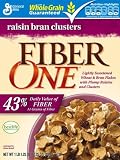 Fiber One Raisin Bran Clusters, 17.25-Ounce Box (Pack of 4)