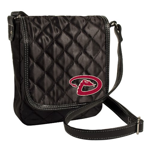 MLB Arizona Diamondbacks Quilted Purse, Black