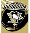 Pittsburgh Penguins Royal Plusch Raschel Throw Blanket - NHL Hockey Fan Shop Sports Team Merchandise