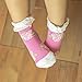 Toptim Baby Non-skid Baby Girl Socks, 6 Pairs, Infants to Toddlers (Cute 6 Pairs)