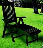 HHSW Flora 60 Resin Lounger Forest Green