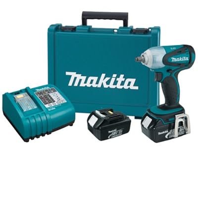 Makita BTW253 18-Volt LXT Lithium-Ion Cordless 3/8-Inch Impact Wrench Kit