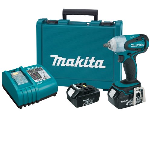 Makita BTW253 18-Volt LXT Lithium-Ion Cordless 3/8-Inch Impact Wrench Kit