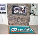 BSS - Miami Dolphins NFL Floor Rug (4'x6')