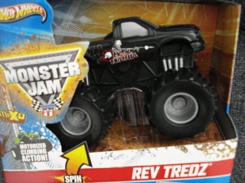 2013 Hot Wheels Monster Jam Rev Tredz METAL MULISHA Official Monster Truck Series 1:43 Scale