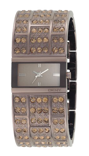 DKNY Essentials Rose Gold Topaz Stainless Steel Ladies Watch NY3895