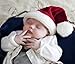 Huggalugs Snowy Santa Baby Toddler & Adult Family Santa Hat