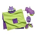 Aquatopia Hippo Poncho Gift Set